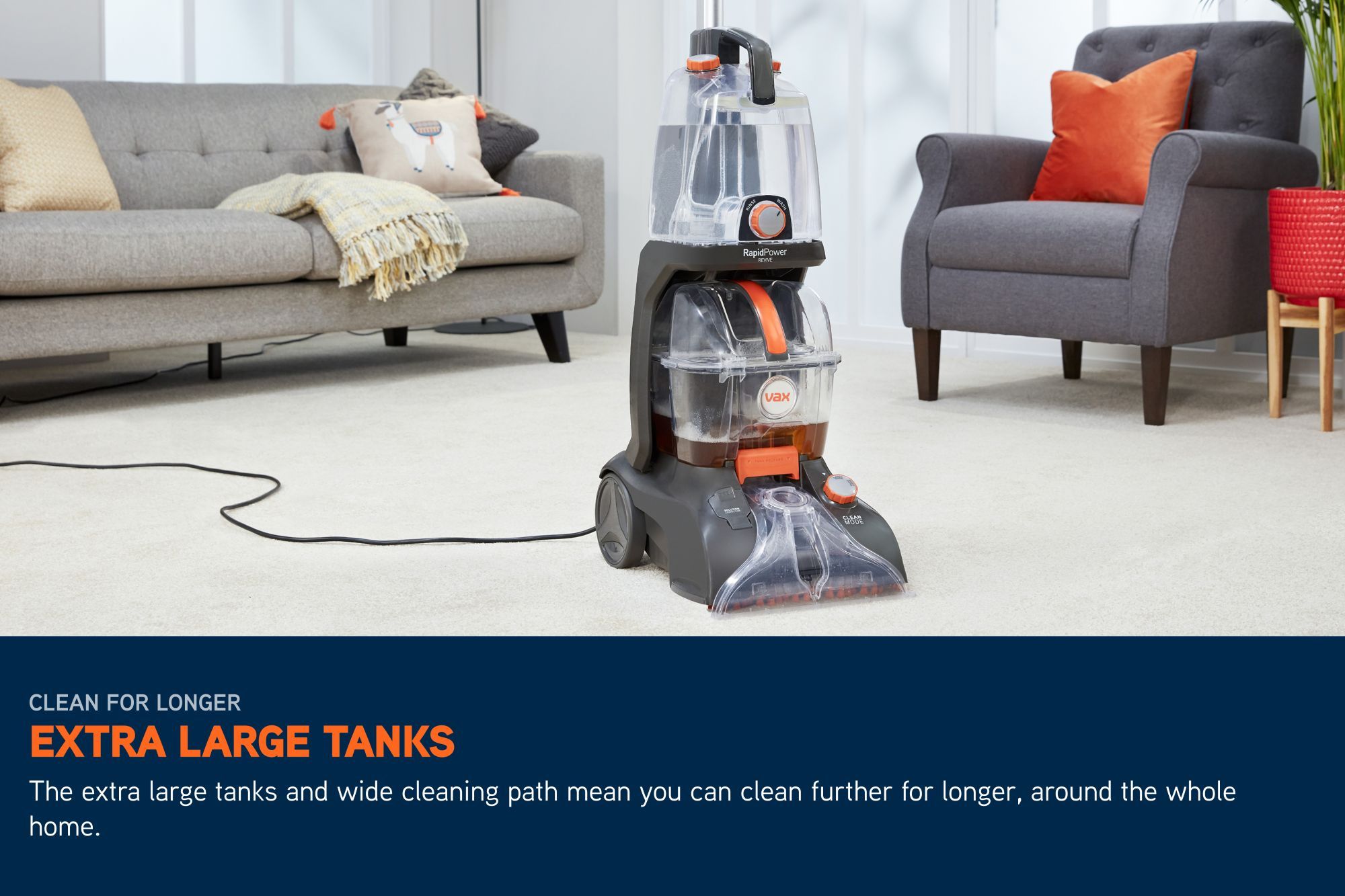 VAX Rapid Power Revive CWGRV011 Carpet Cleaner | Vax Official Website